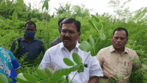 Hyderabad Agriculture Minister lays foundation for Tissue Culture Lab