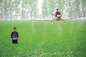 How drones are used in farming