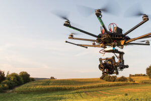 How drones are used in farming