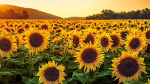 Sunflowers Radiant and Joyful