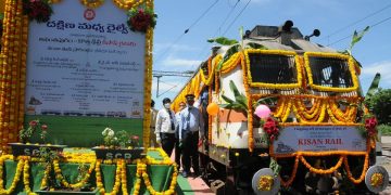 Increase in the number of Kisan Rails to transport vegetables and fruits