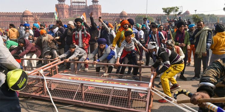 Farmers Unions called off parliament march on 1st Feb due to Republic day violence