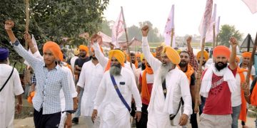 A brief timeline of the meetings between the farmers and the government