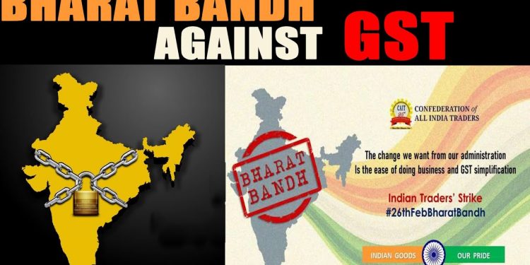 Farm Unions extended support to the “Bharat Bandh” call today given by CAIT