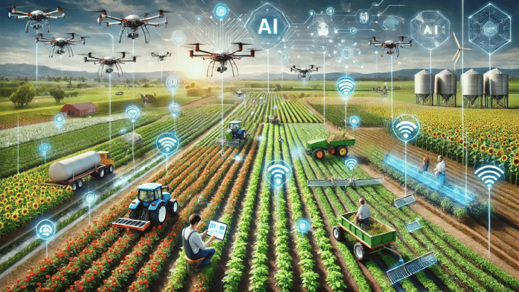 The use of artificial intelligence in agriculture - The Agrotech Daily