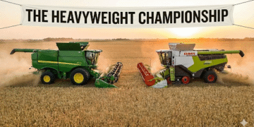 The Heavyweight Championship: John Deere X9 1100 vs Claas Lexion 8900